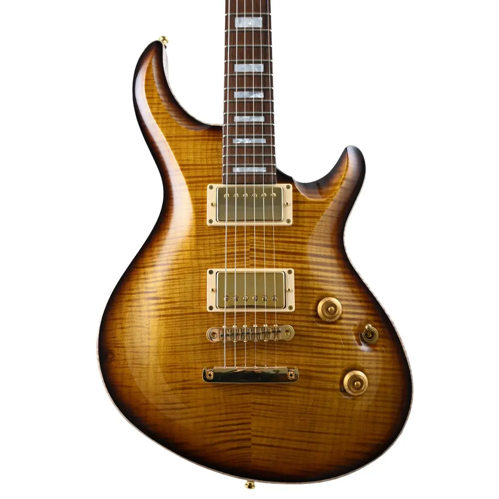 Esp Original Custom Shop Mystique Ctm Electric Guitar - Tea Sunburst 1