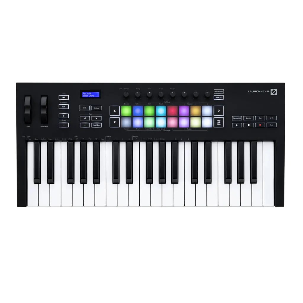 Novation Launchkey 37 Mk3 Midi Keyboard Controller W/ Full Ableton Live Integration 1