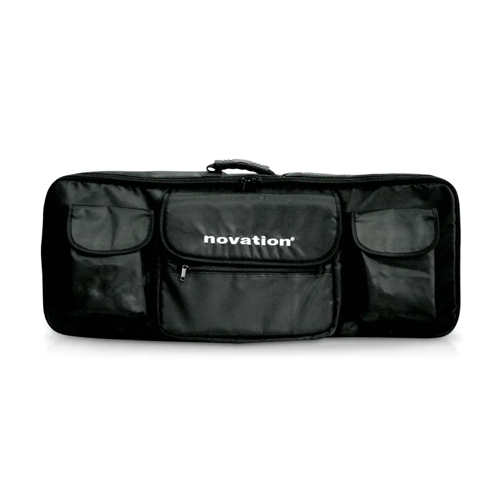 Novation Black Carry Bag For 49 Key Controller Keyboard, Laptop, Cables And Accessories 1