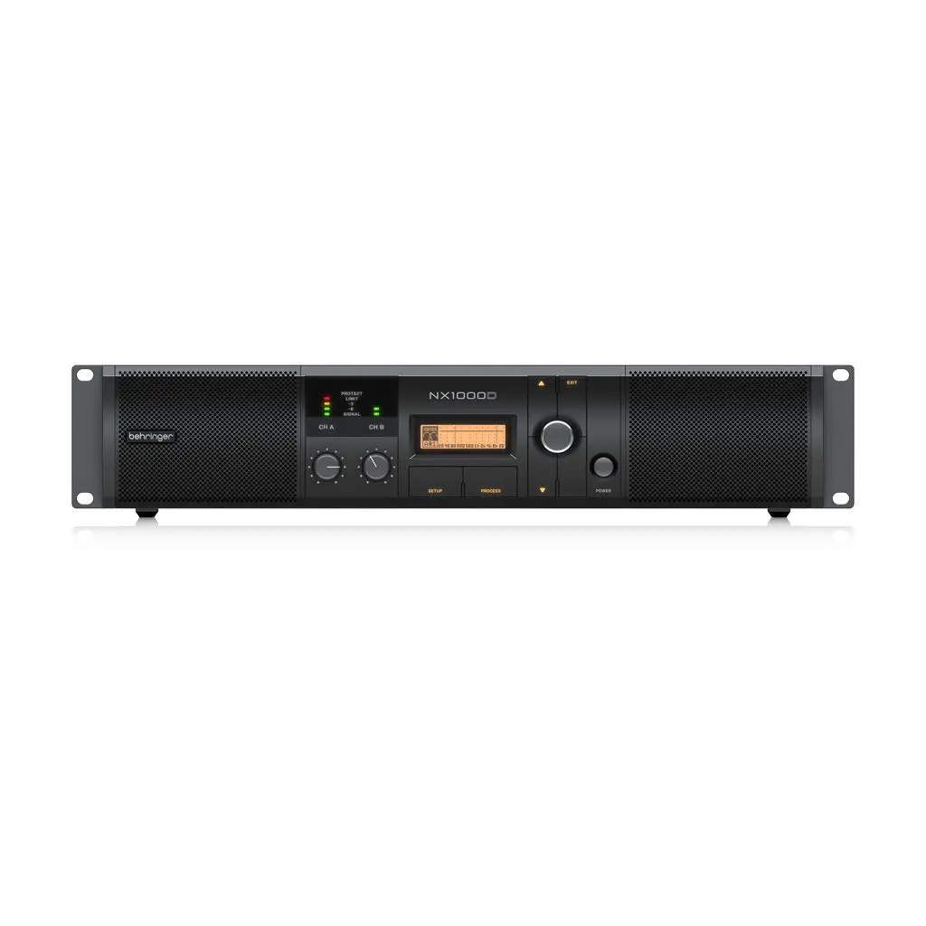 Behringer Nx1000d Power Amplifier W/Smartsense 1