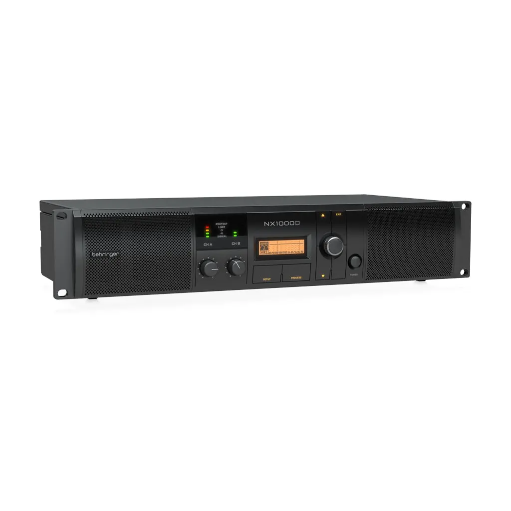 Behringer Nx1000d Power Amplifier W/Smartsense 2