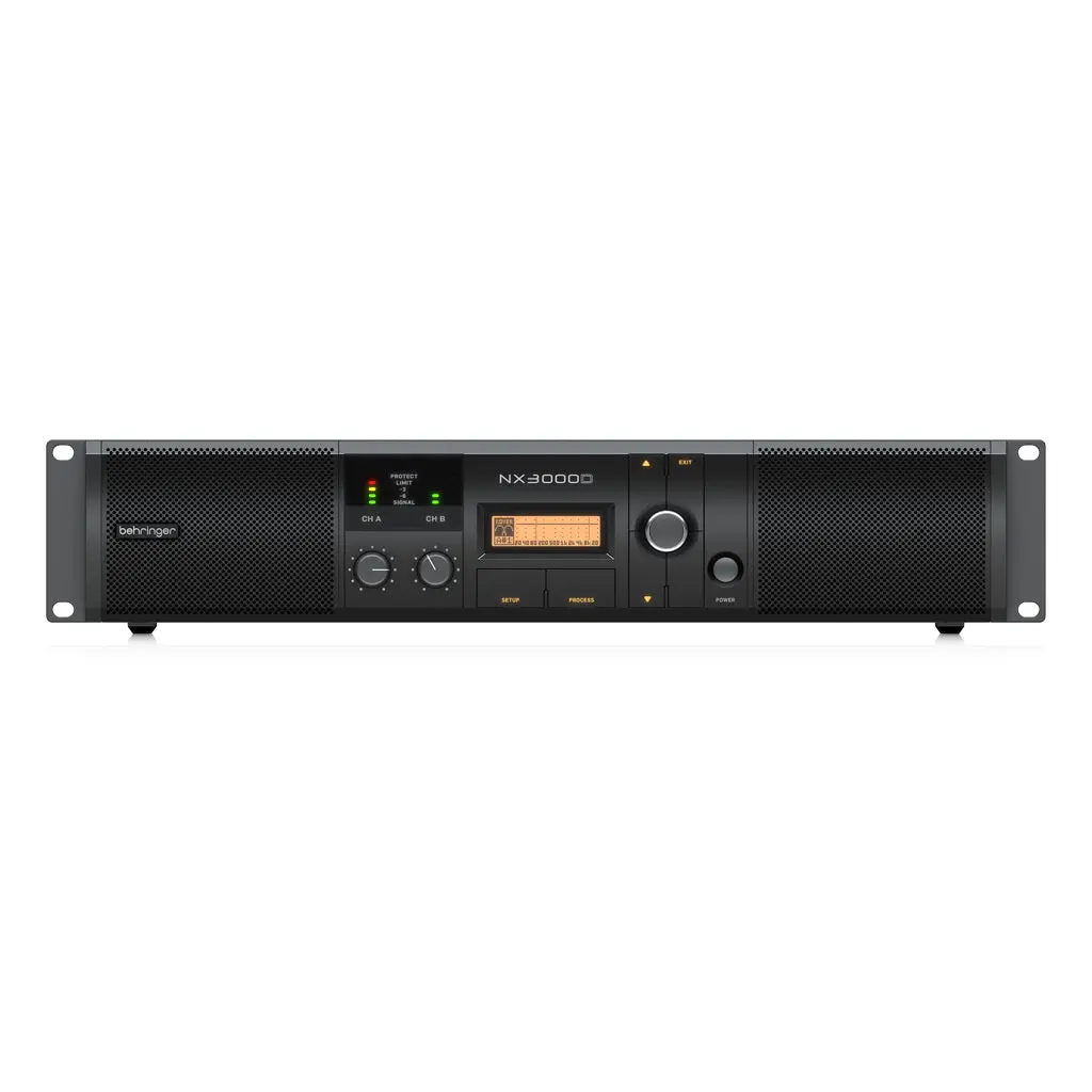 Behringer Nx3000d Power Amplifier W/Smartsense 1