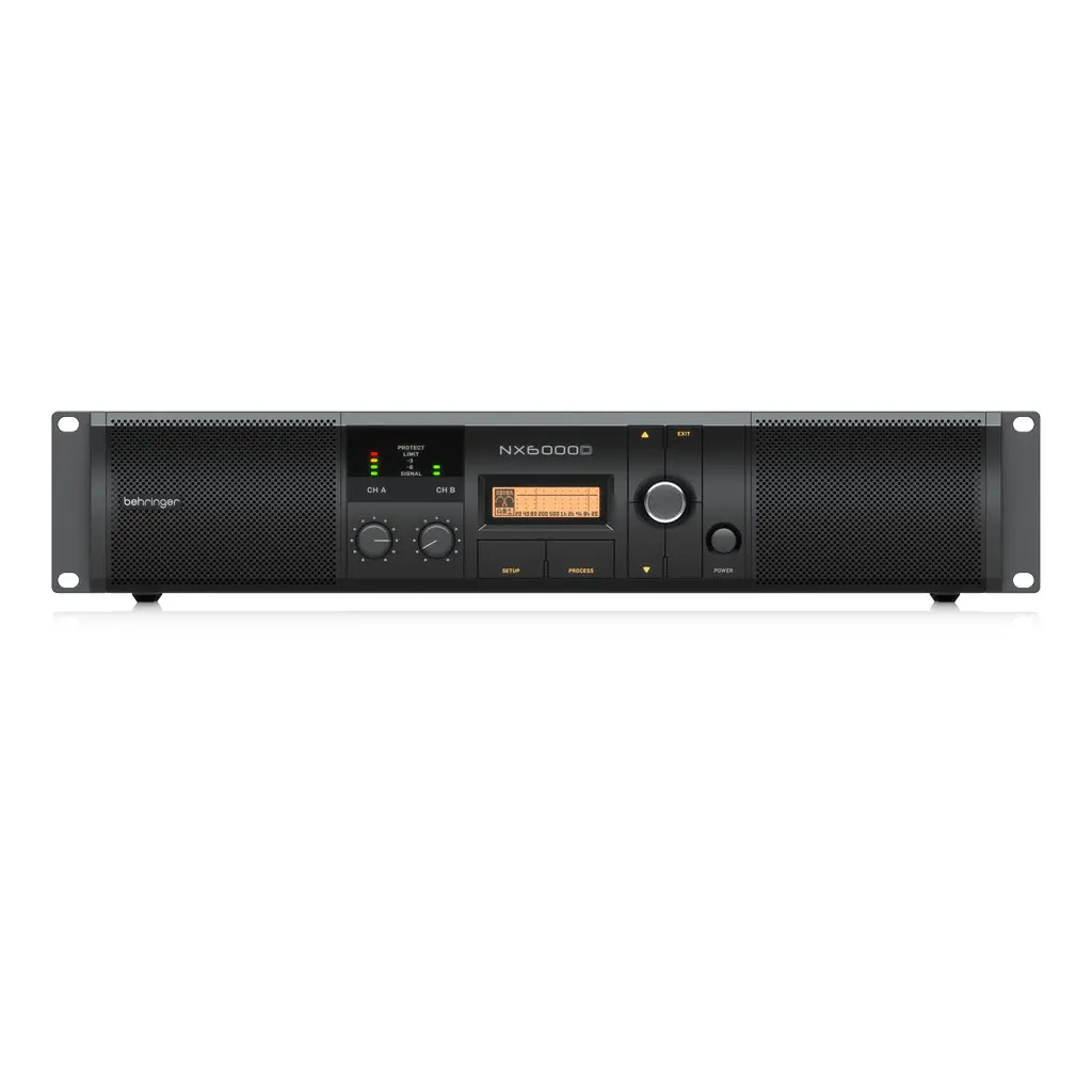 Behringer Nx6000d Power Amplifier W/Smartsense 1
