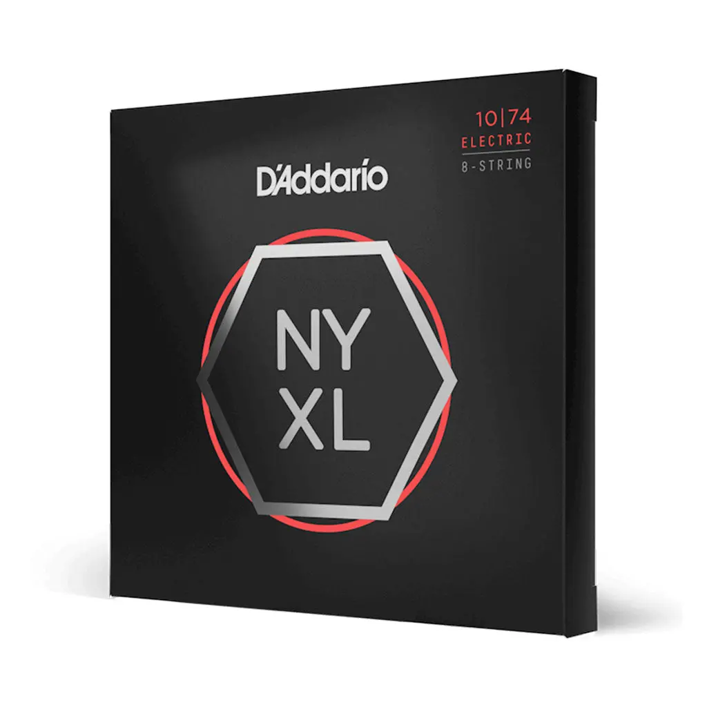 D'addario - Nyxl1074 10-74 Light Top / Heavy Bottom 8 String Set 1