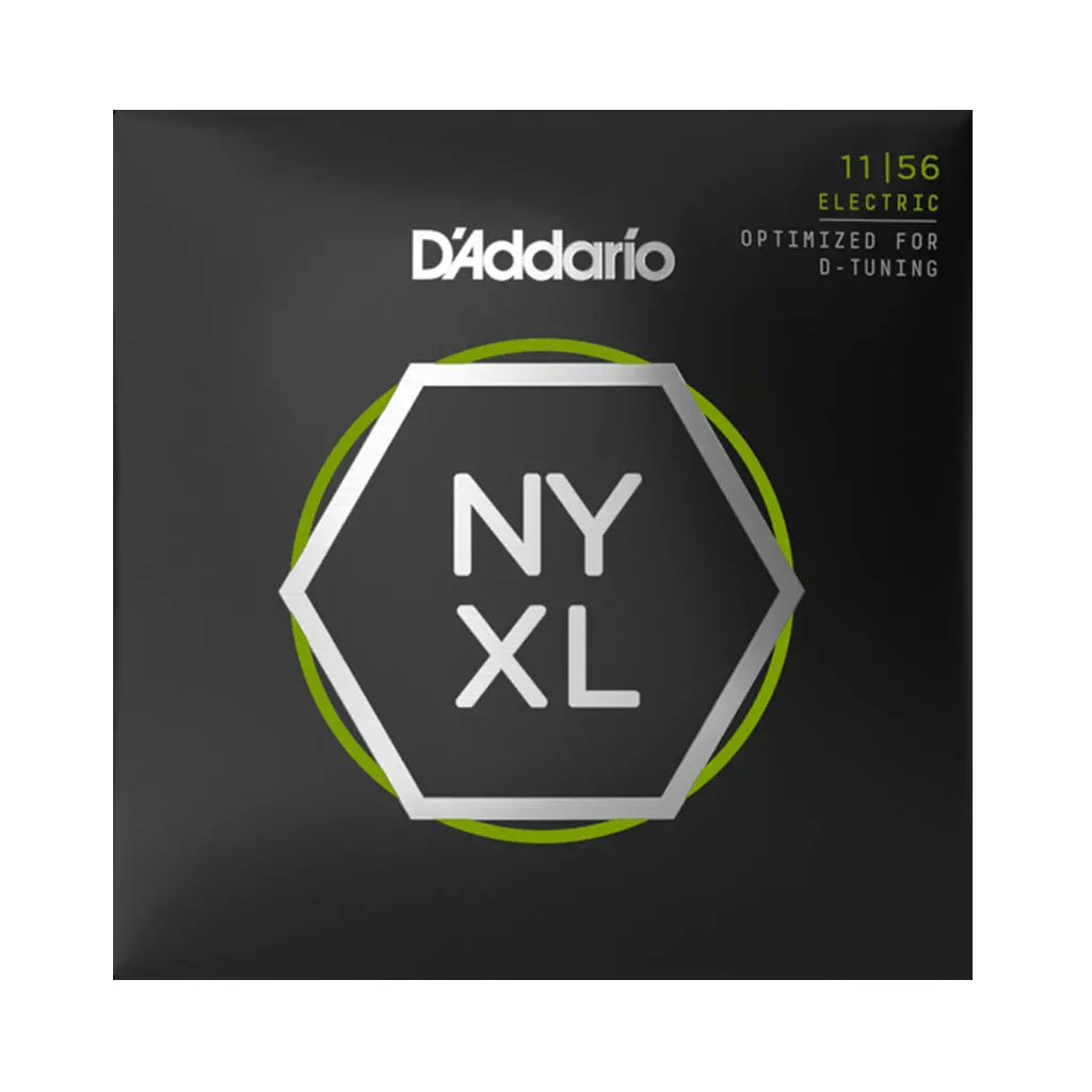 D'addario - Nyxl1156 - Nyxl 11-56 Nickel Wound Electric Guitars Strings, Medium Top / Extra Heavy Bottom Set - Electric Guitar Strings 1