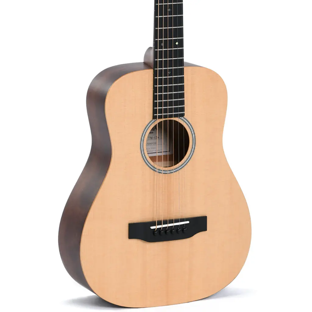 Sigma Tm-12 Travel Guitar - Spruce/Mahogany + Gigbag 1