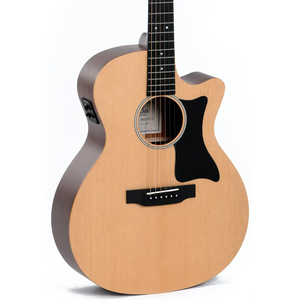 Sigma Gmc-Ste St Series Grand Om Cutaway - Spruce/Mahogany 1