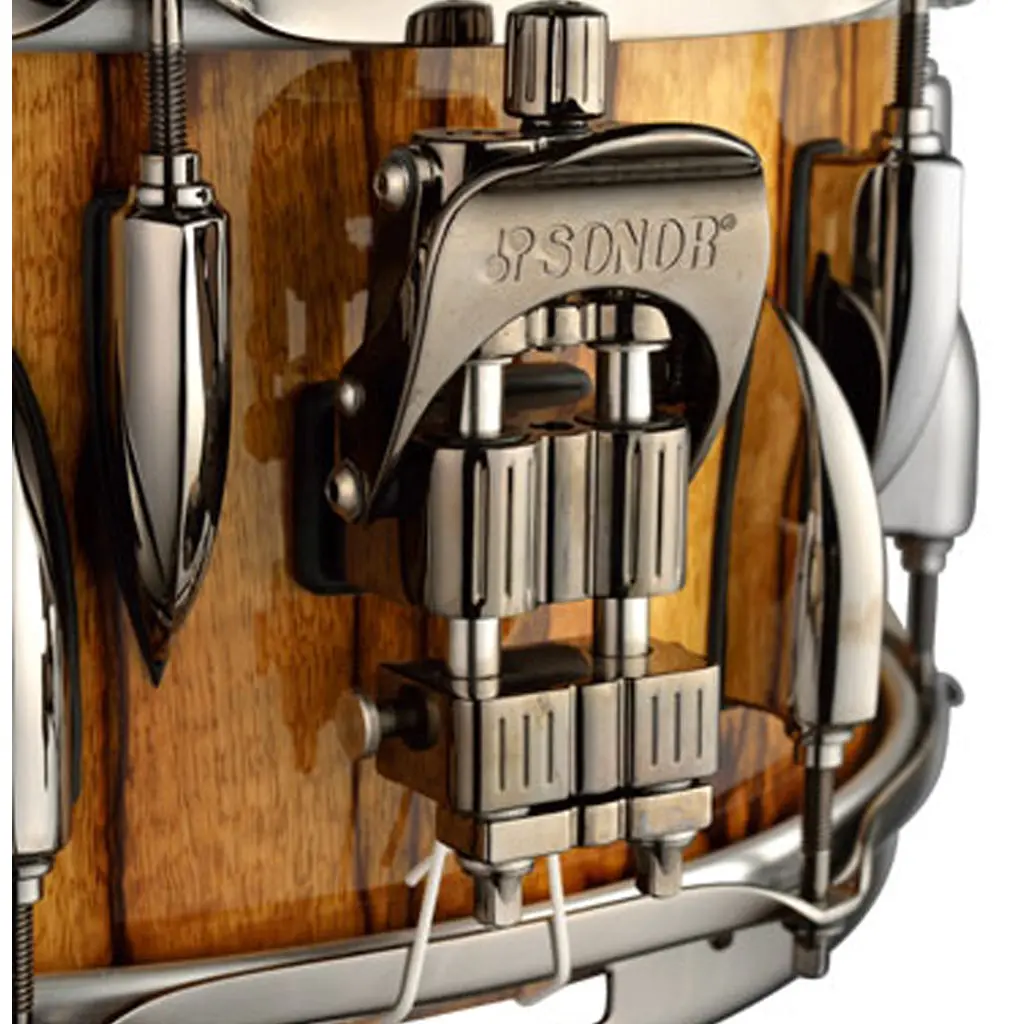 Sonor "One Of A Kind" 13"X6.5" 9-Ply Maple With Black Limba & Case 2