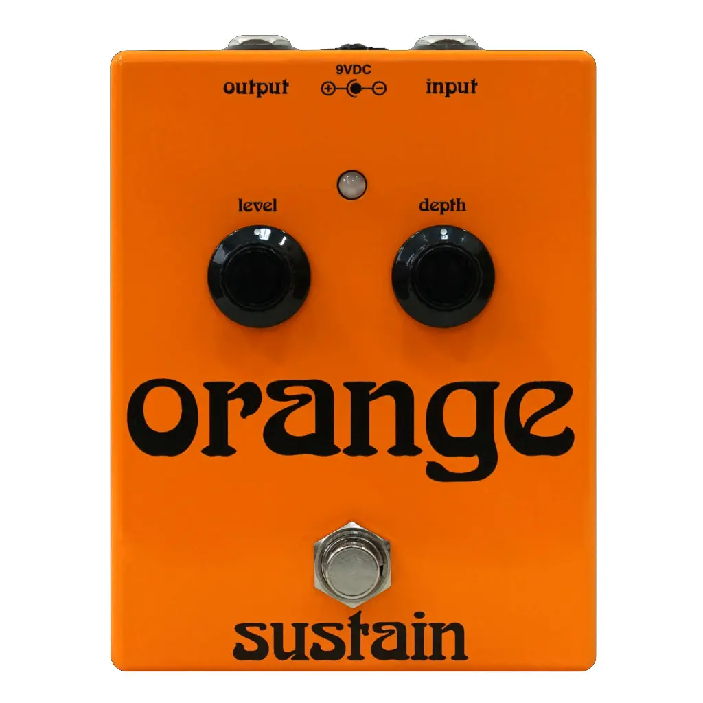 Orange Sustain Pedal 1