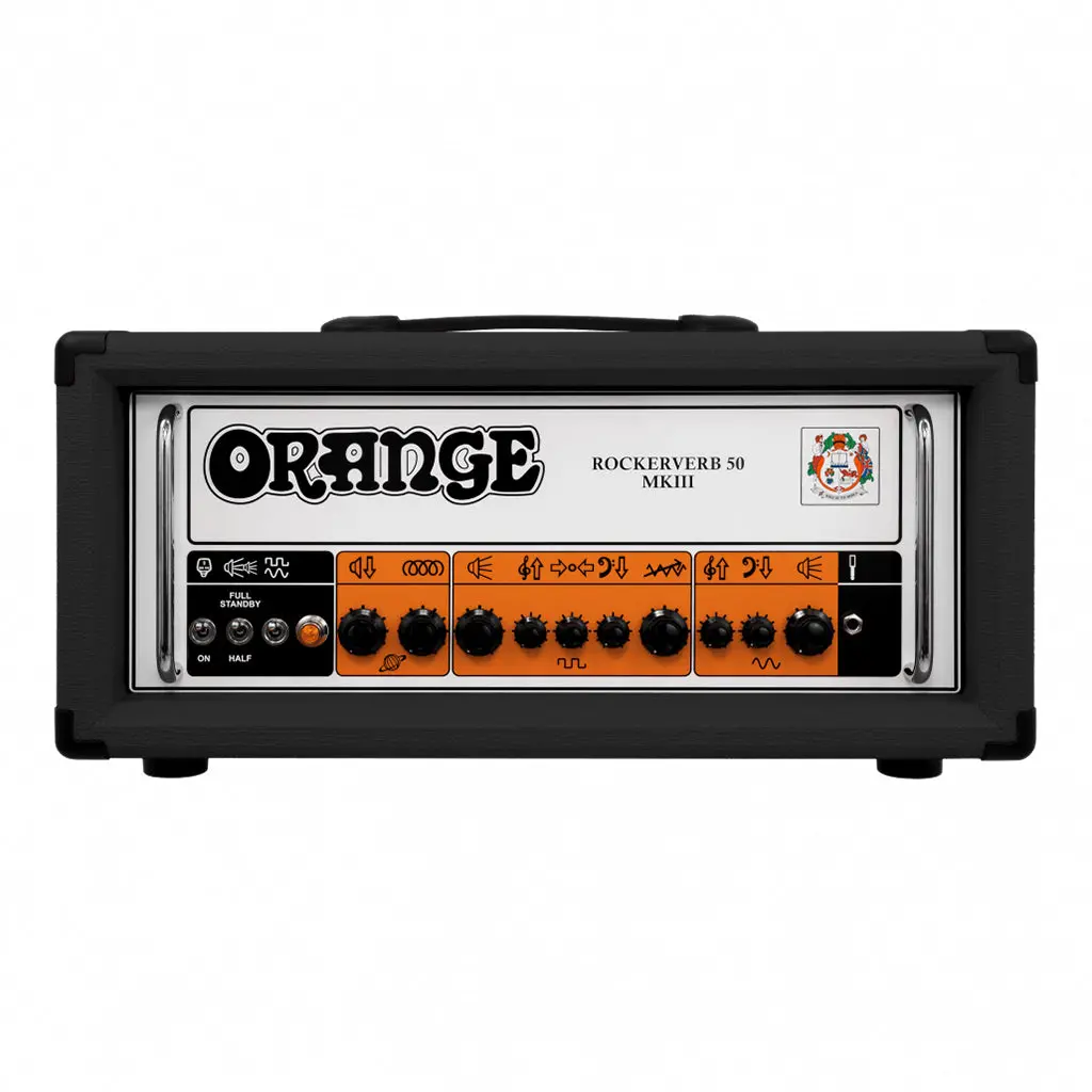 Orange Rockerverb 50H Mkiii Head - Black 1
