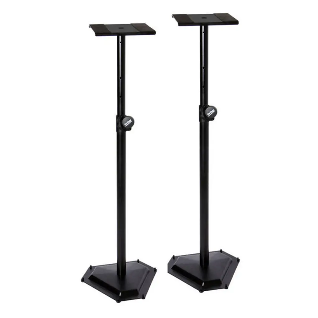 On-Stage Sms6600p Pair Of Near-Field Studio Monitor Stands With Weighted Hex Base 1