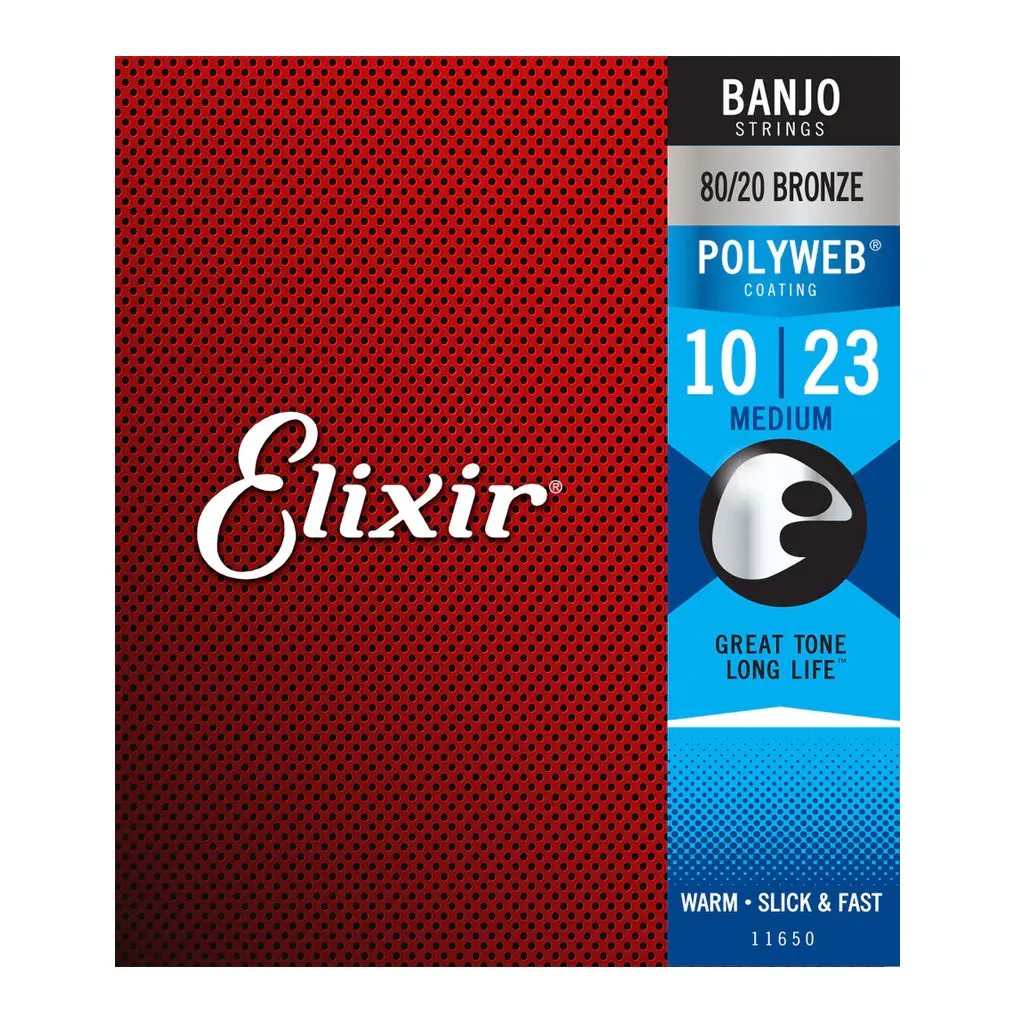 Elixir Polyweb Banjo Strings 10-23 1