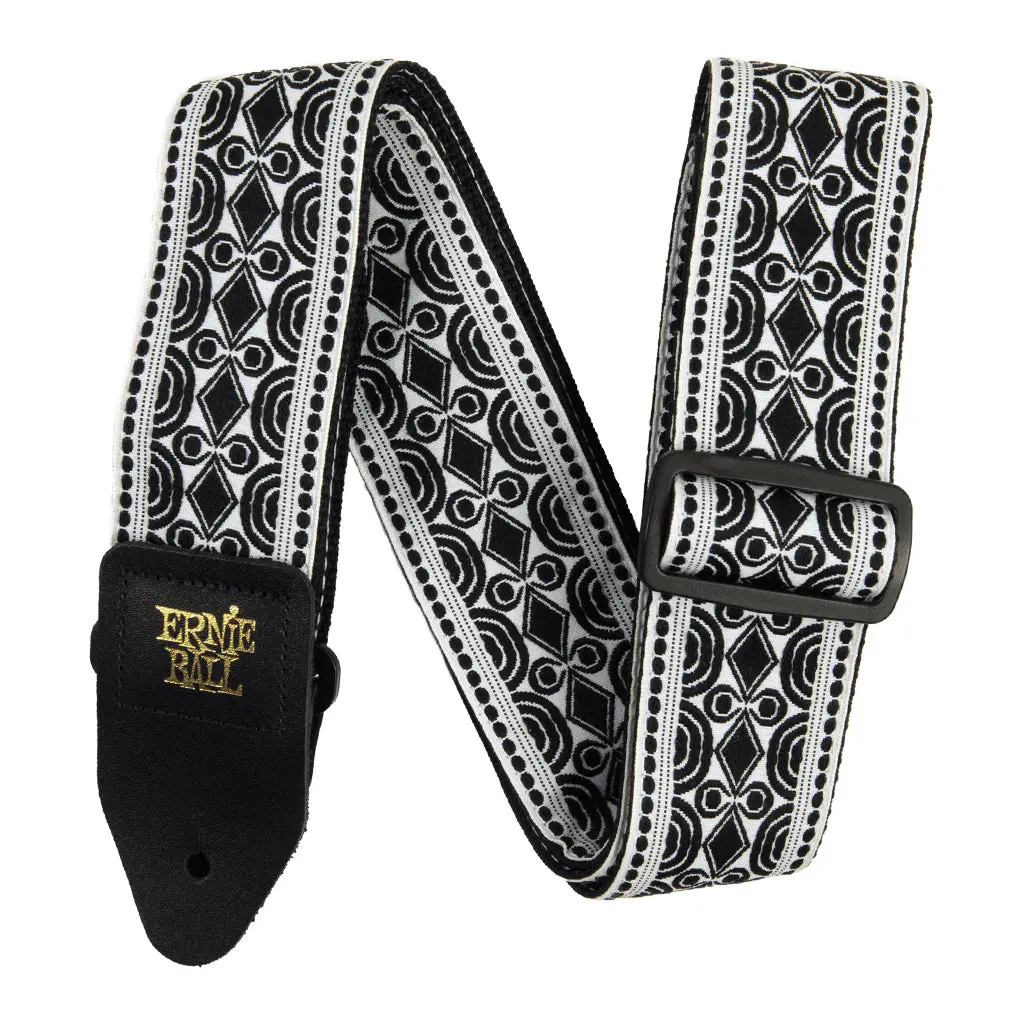 Ernie Ball Jacquard Guitar Strap - Beatnik Black 1