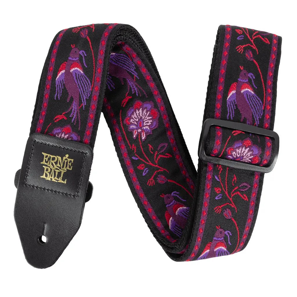 Ernie Ball Classic Jacquard Guitar/Bass Strap - Pleasant Pheasant 1