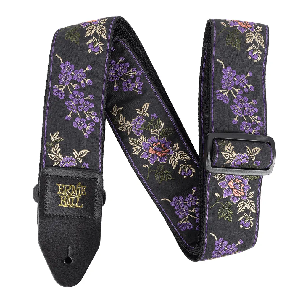 Ernie Ball Jacquard Strap - Lavander Blossom 1