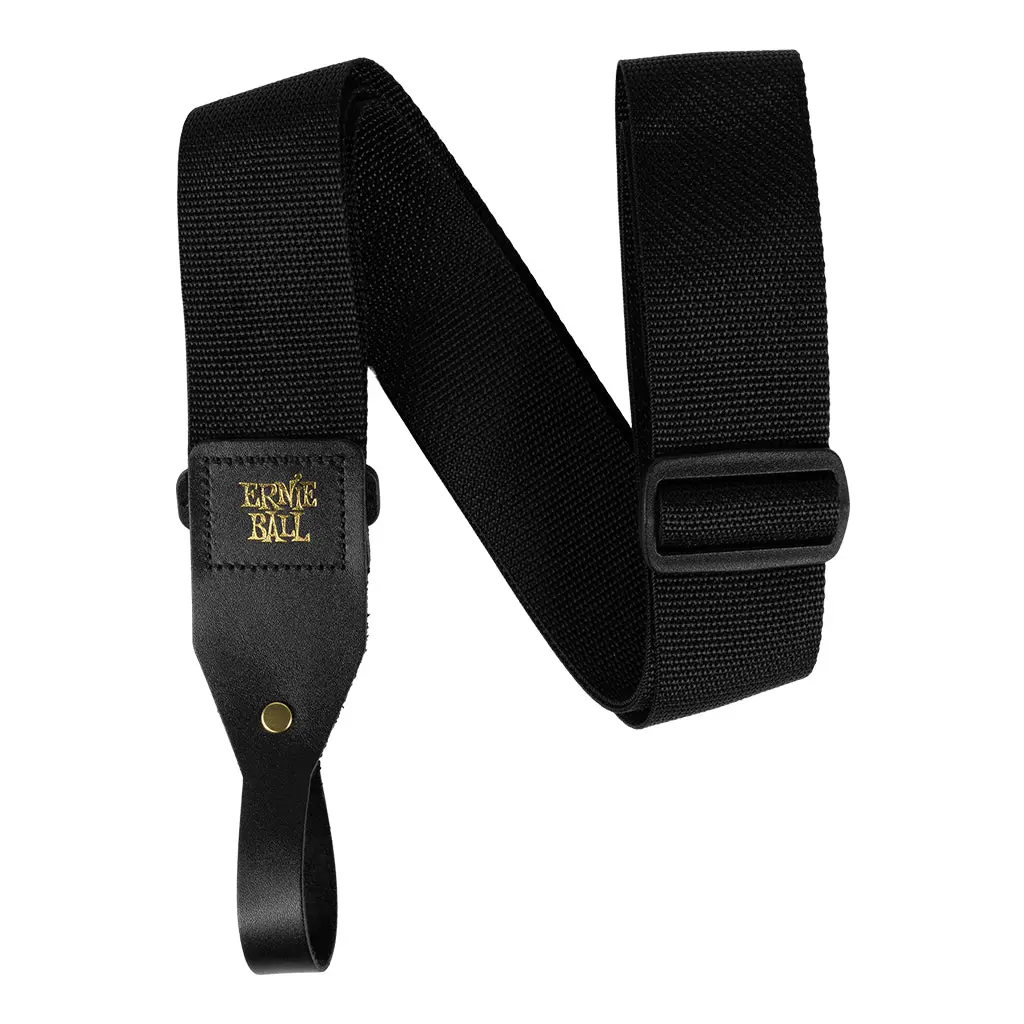 Ernie Ball Polypro Acoustic Guitar Strap - Black 1