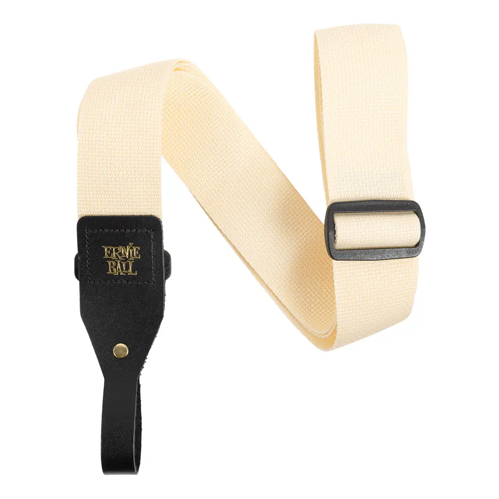 Ernie Ball Polypro Acoustic Guitar Strap - Cream 1
