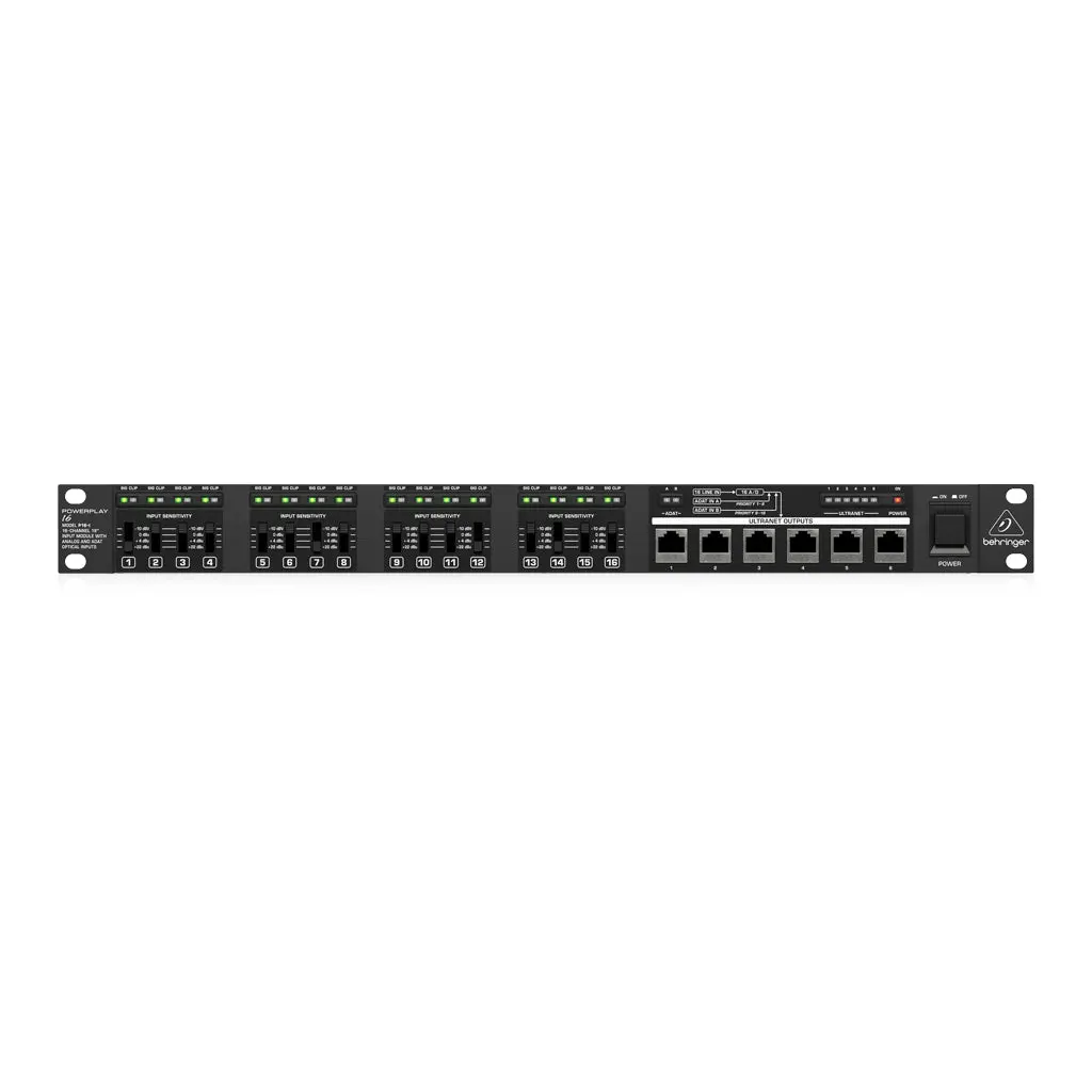 Behringer Powerplay 16 P16-I Input Module 1