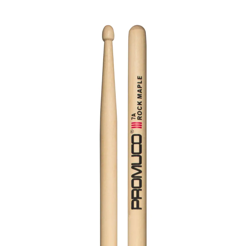 Promuco Rock Maple 7A Wood Tip Drumsticks 1