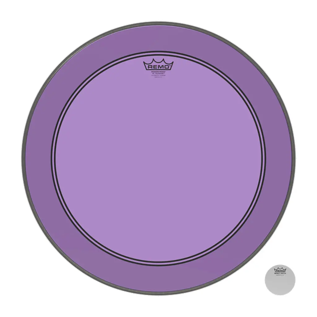Remo 18" Colortone Powerstroke 3 Purple 1