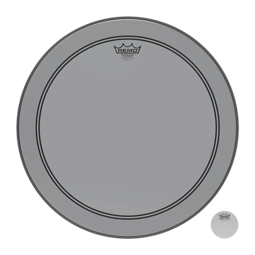 Remo 18" Powerstroke 3 Colortone Smoke 1