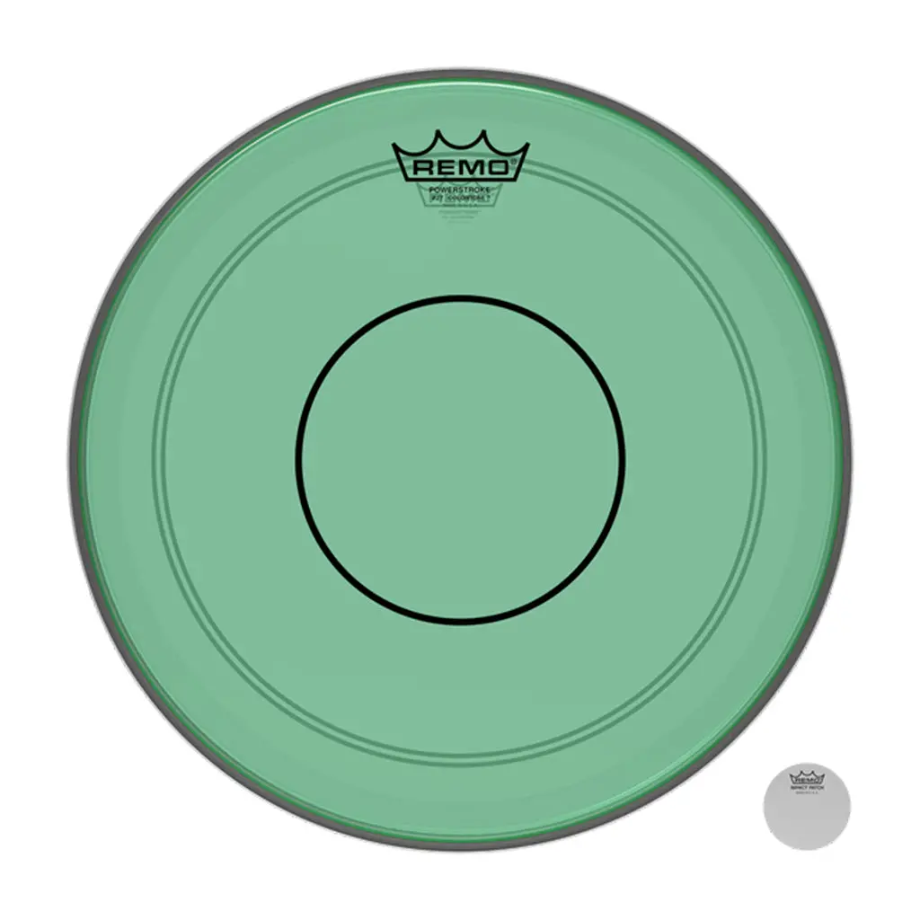 Remo 14" Powerstroke 77 Colortone Green 2