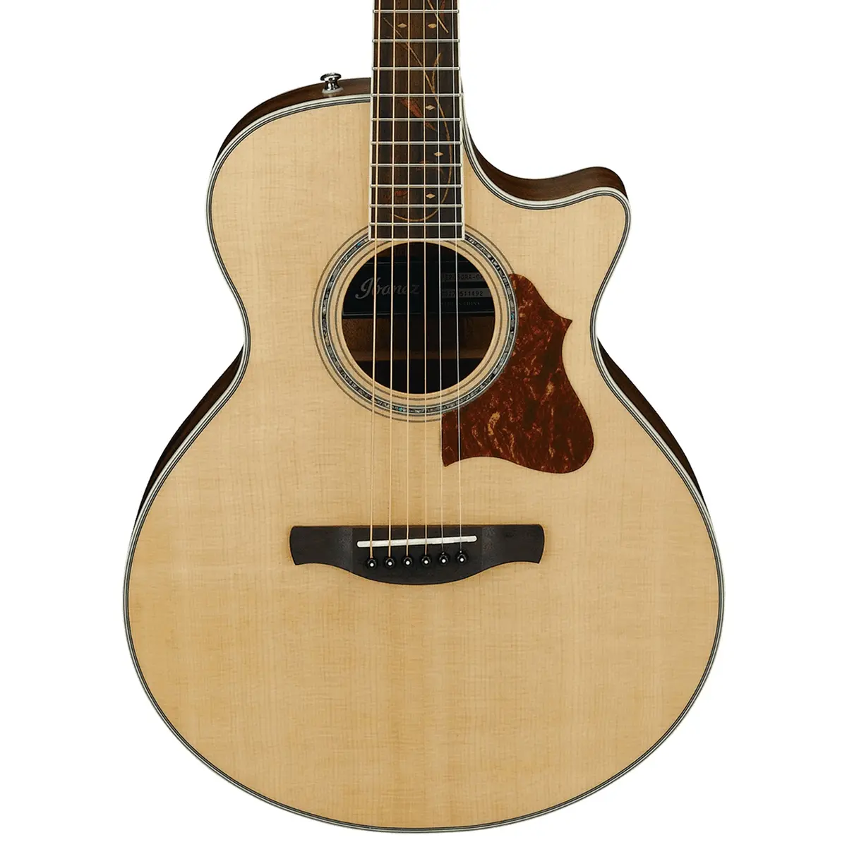 Ibanez Ae205jr Acoustic Guitar - Open Pore Natural 1