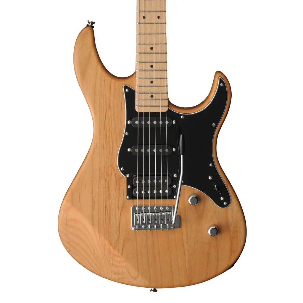 Yamaha Pac112vmx Pacifica Electric Guitar - Yellow Natural Satin 1