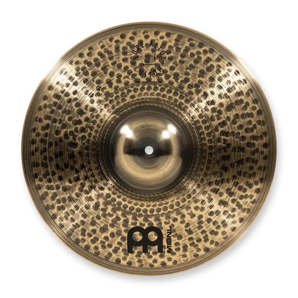 Meinl Pure Alloy Custom 16" Medium Thin Crash 1