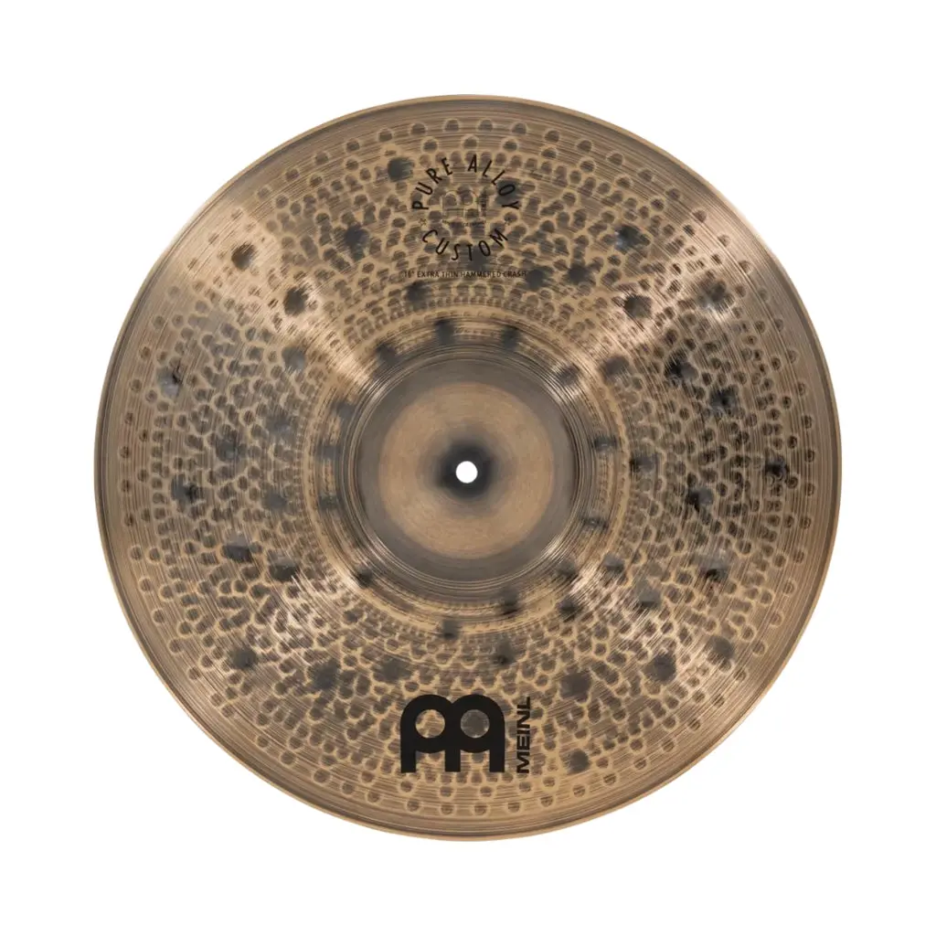 Meinl Pure Alloy Custom 18" Extra Thin Hammered Crash 1