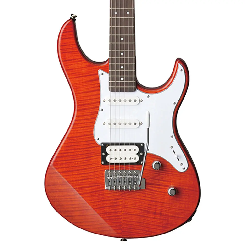 Yamaha - Pacifica 212 - Flamed Maple Veneer - Caramel Brown 1