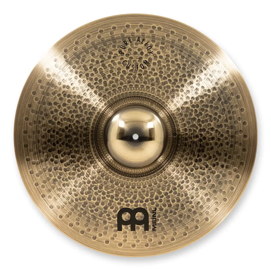 Meinl Pure Alloy Custom 22" Medium Thin Ride 1