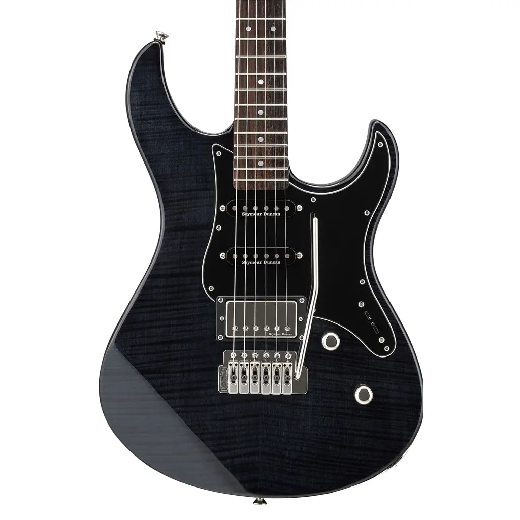 Yamaha Pac612viifm Pacifica Electric Guitar - Translucent Black 1