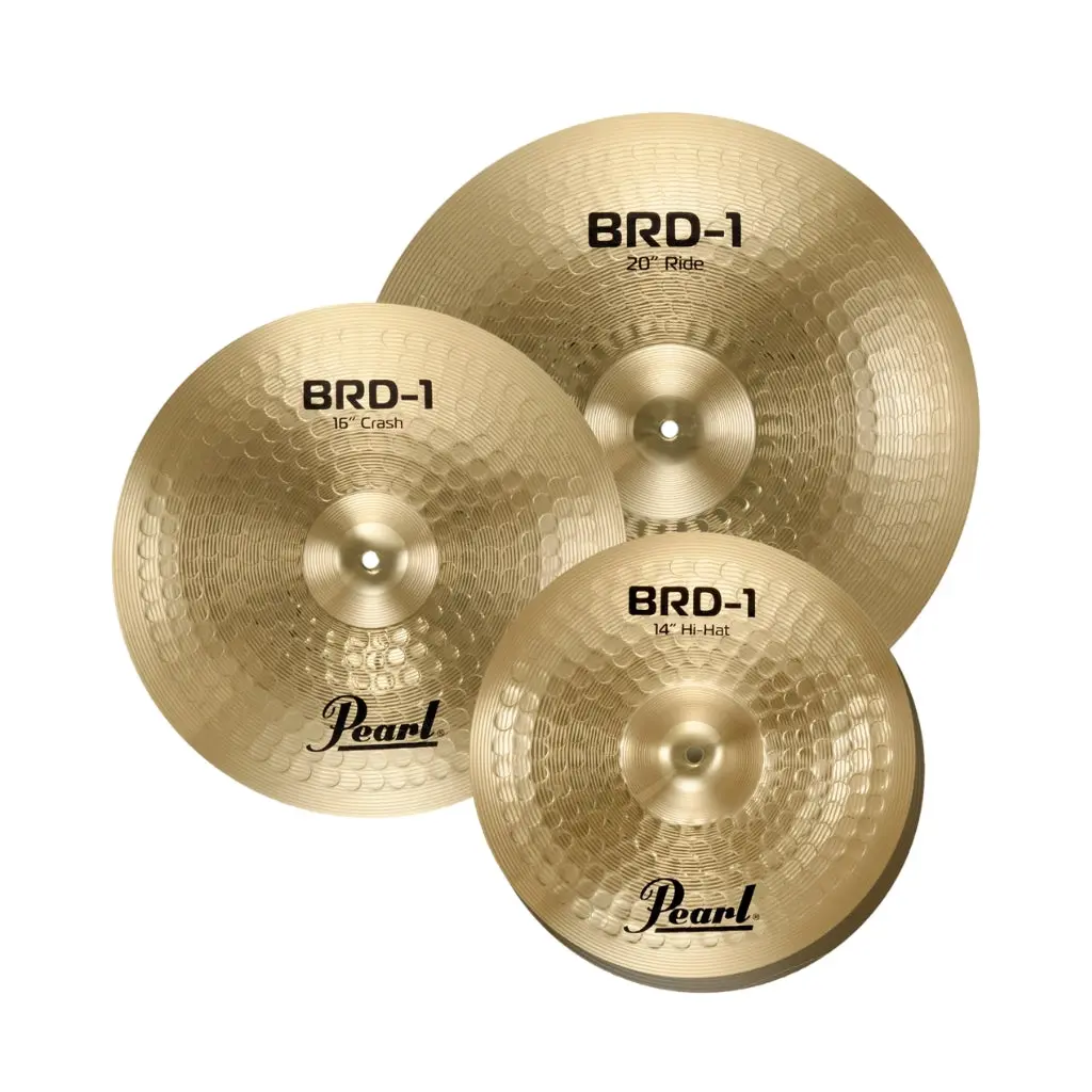 Pearl Brd-1 Cymbal Set 14/16/20 And Bag 1