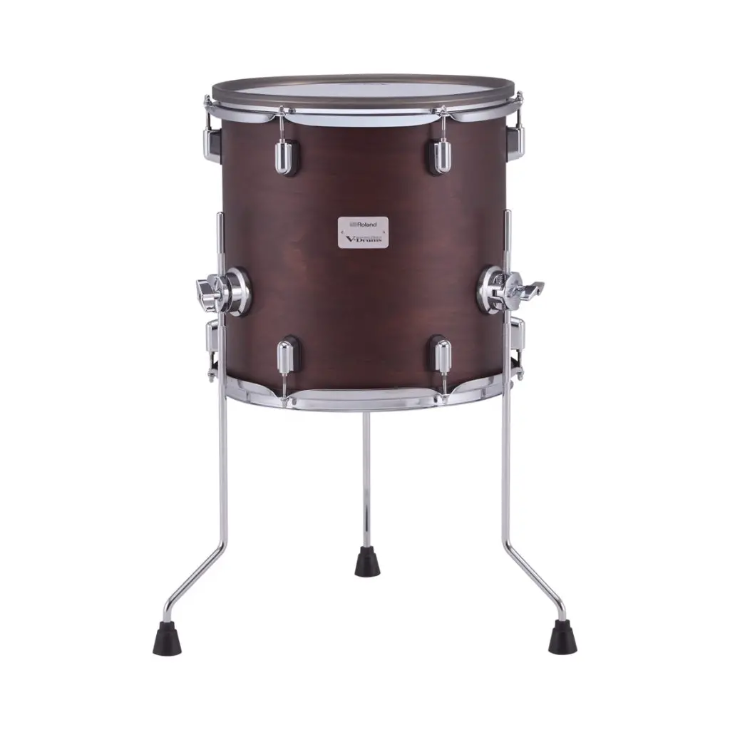 Roland Pda140fsw Vad 14" Acoustic-Style Floor Tom Pad - Satin Walnut 1
