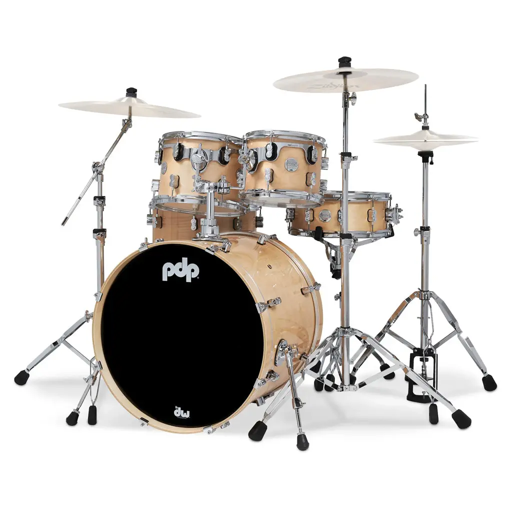 Pdp Concept Maple 5-Piece Shell Pack - Natural Lacquer 1