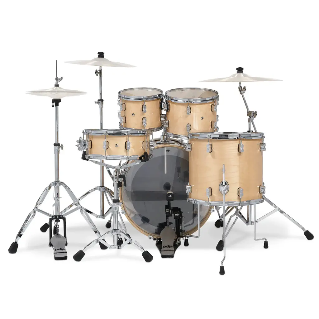 Pdp Concept Maple 5-Piece Shell Pack - Natural Lacquer 2