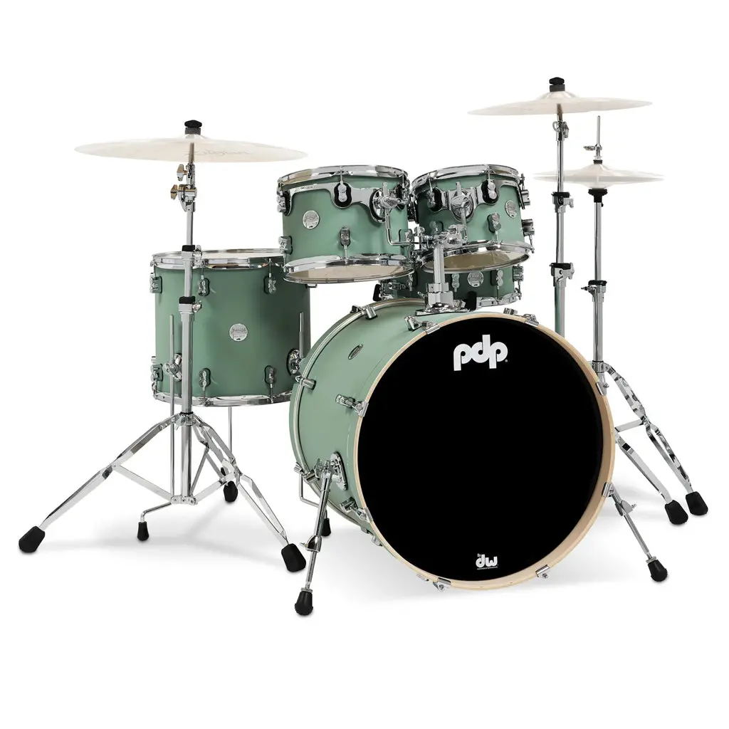 Pdp Concept Maple 5-Piece Shell Pack - Satin Seafoam 1