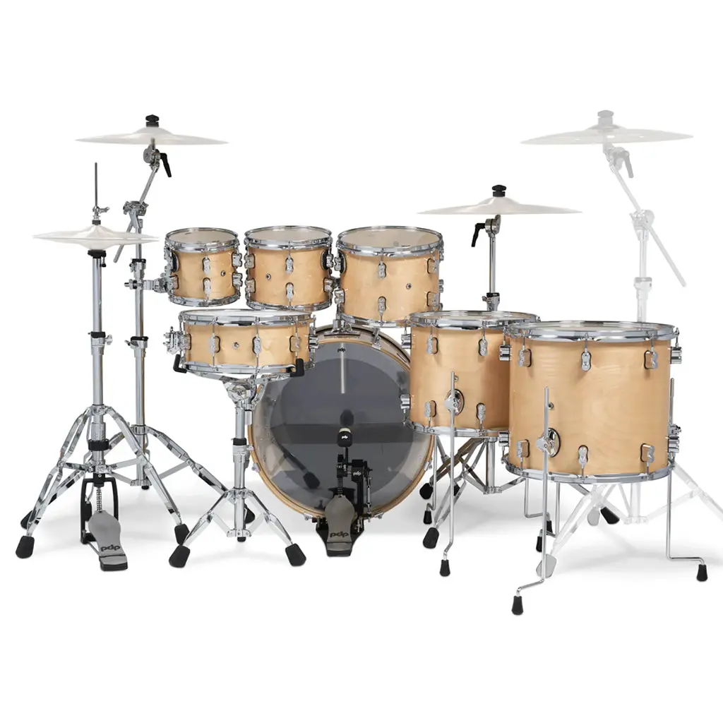 Pdp Concept Maple 7-Piece Shell Pack - Natural Lacquer 2