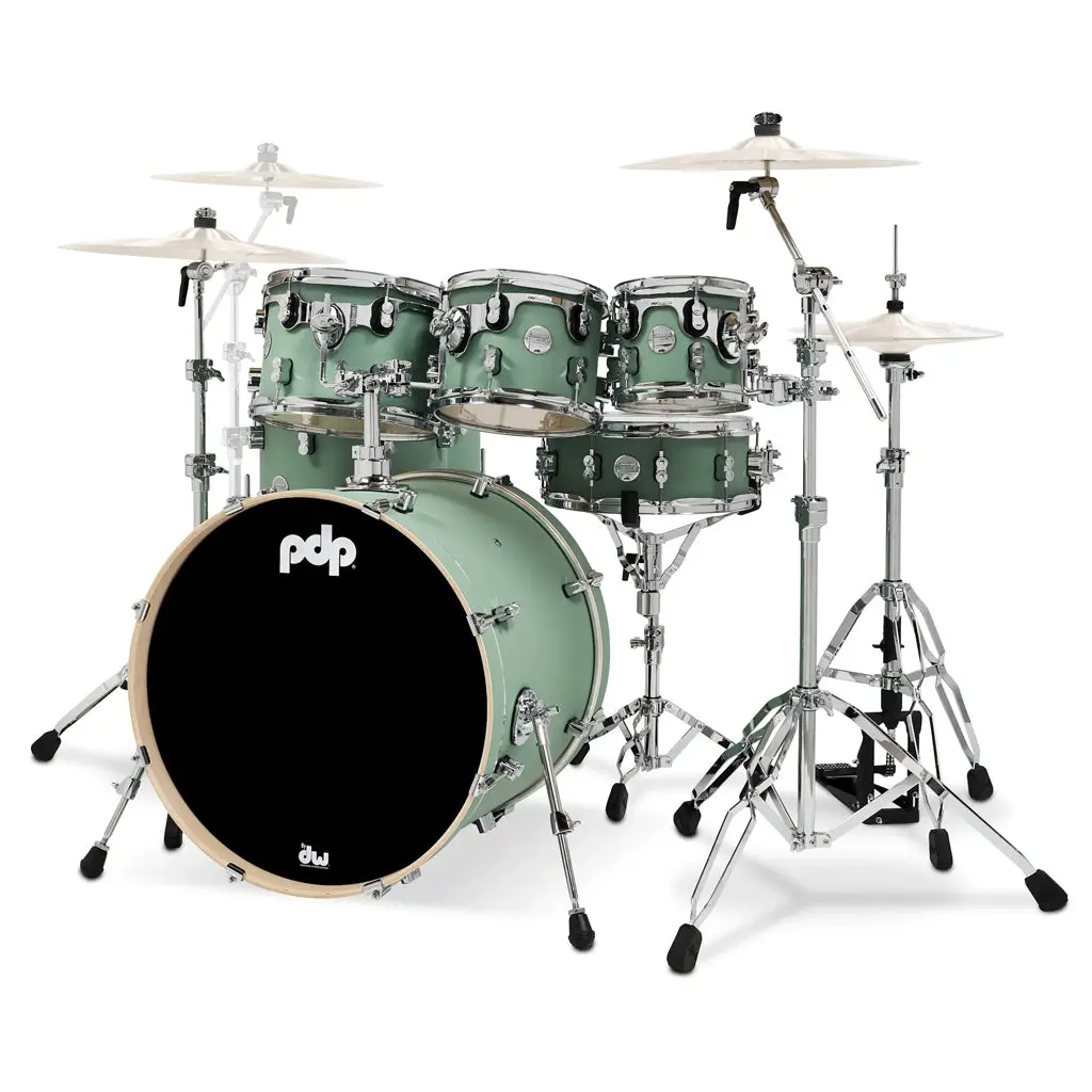 Pdp Concept Maple 7-Piece Shell Pack - Satin Seafoam 1
