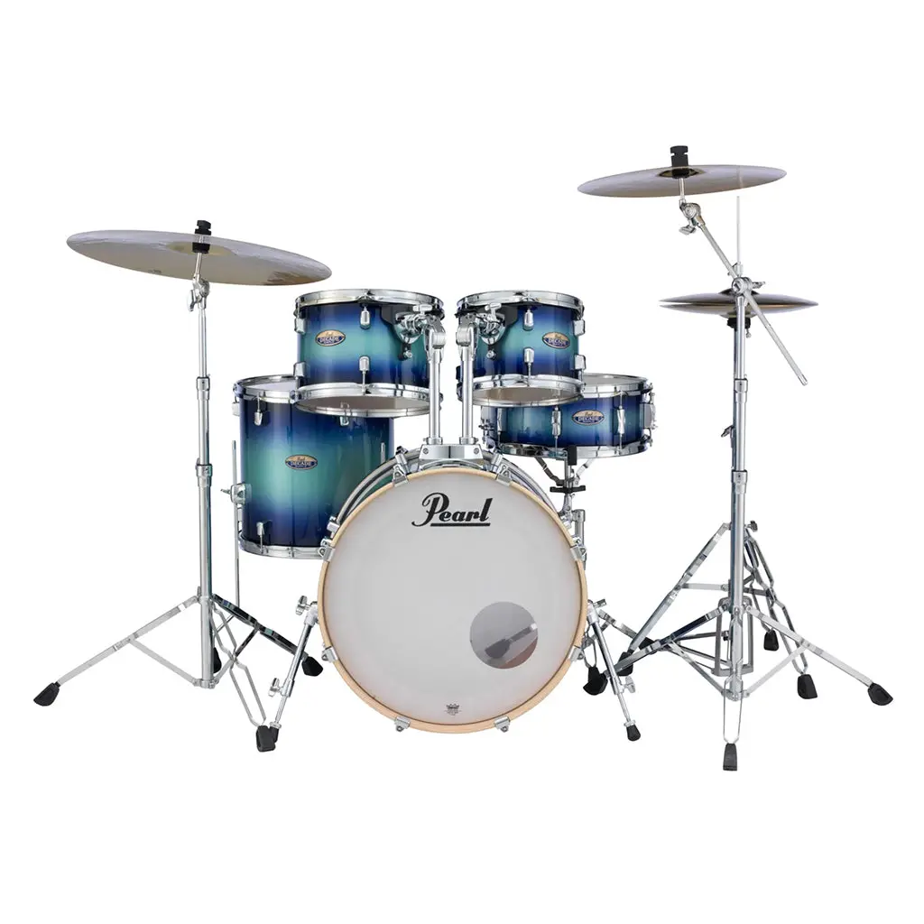 Pearl 22" Decade Maple 5-Piece Drum Kit Package With Zildjian Cymbals (S Series) & Hardware - Faded Glory 1