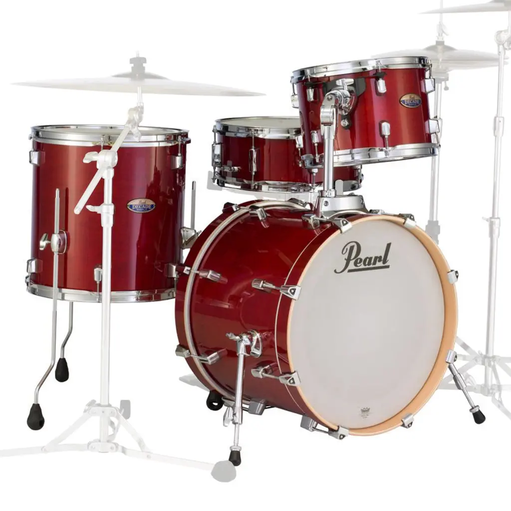 Pearl Decade Maple 18" 4-Piece Bop Shell Pack - Natural Cherry 1