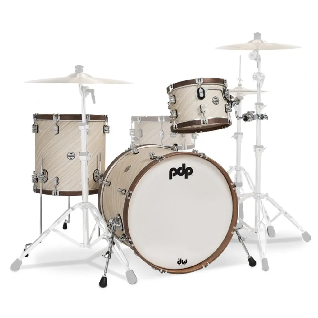 Pdp Concept Limited Edition Drum Kit 3Pc 22 Tws/Ivr 1