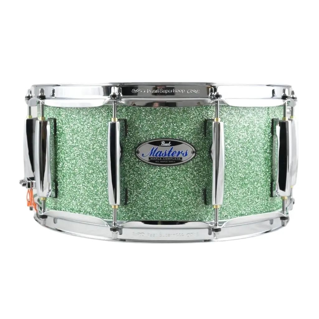Pearl 14"X6.5" Masters Complete Snare Drum - Absinthe Sparkle 1