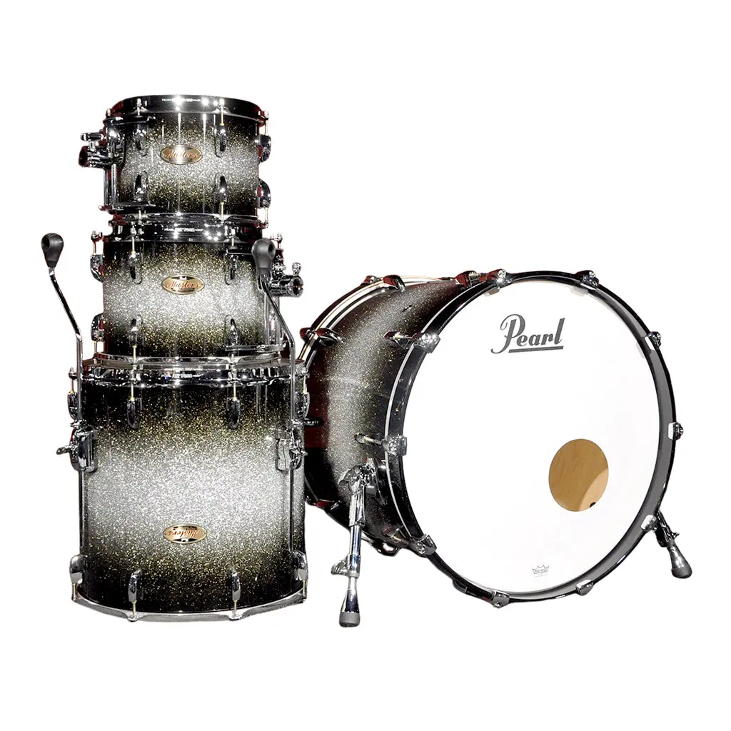 Pearl Masters Maple Reserve 4-Piece 22" 10" 12" 16" Shell Pack - Diamond Burst 1