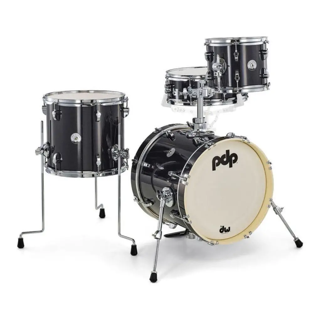 Pdp "New Yorker" 4-Piece Shell Pack - Black Onyx 1