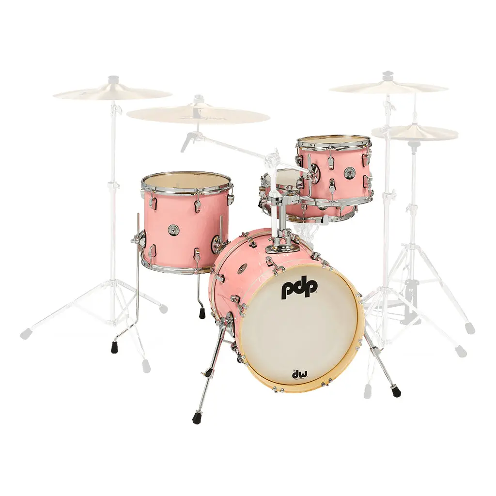 Pdp "New Yorker" 4-Piece Shell Pack - Pale Rose 1