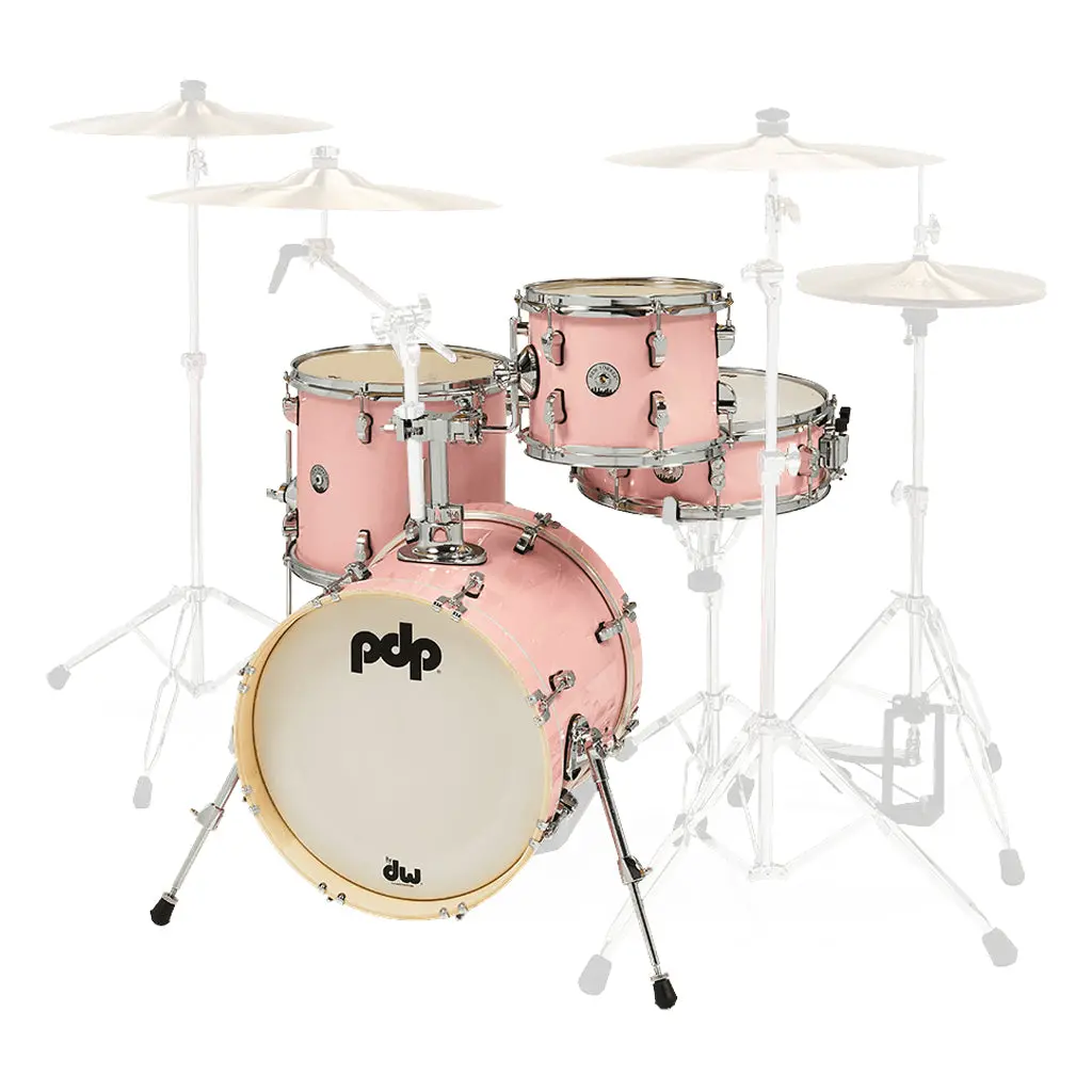 Pdp "New Yorker" 4-Piece Shell Pack - Pale Rose 2