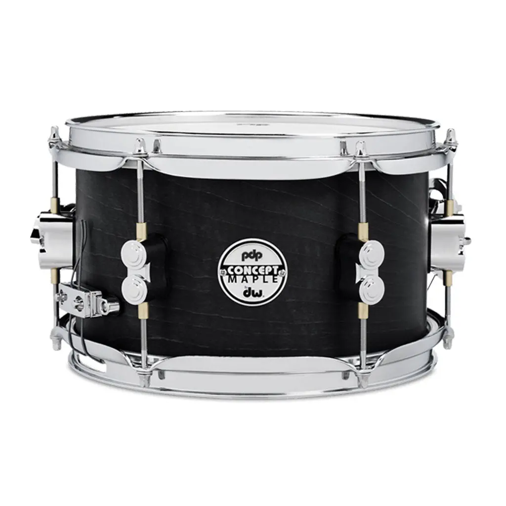Pdp Concept Maple 10"X6" Black Wax Snare Drum 1