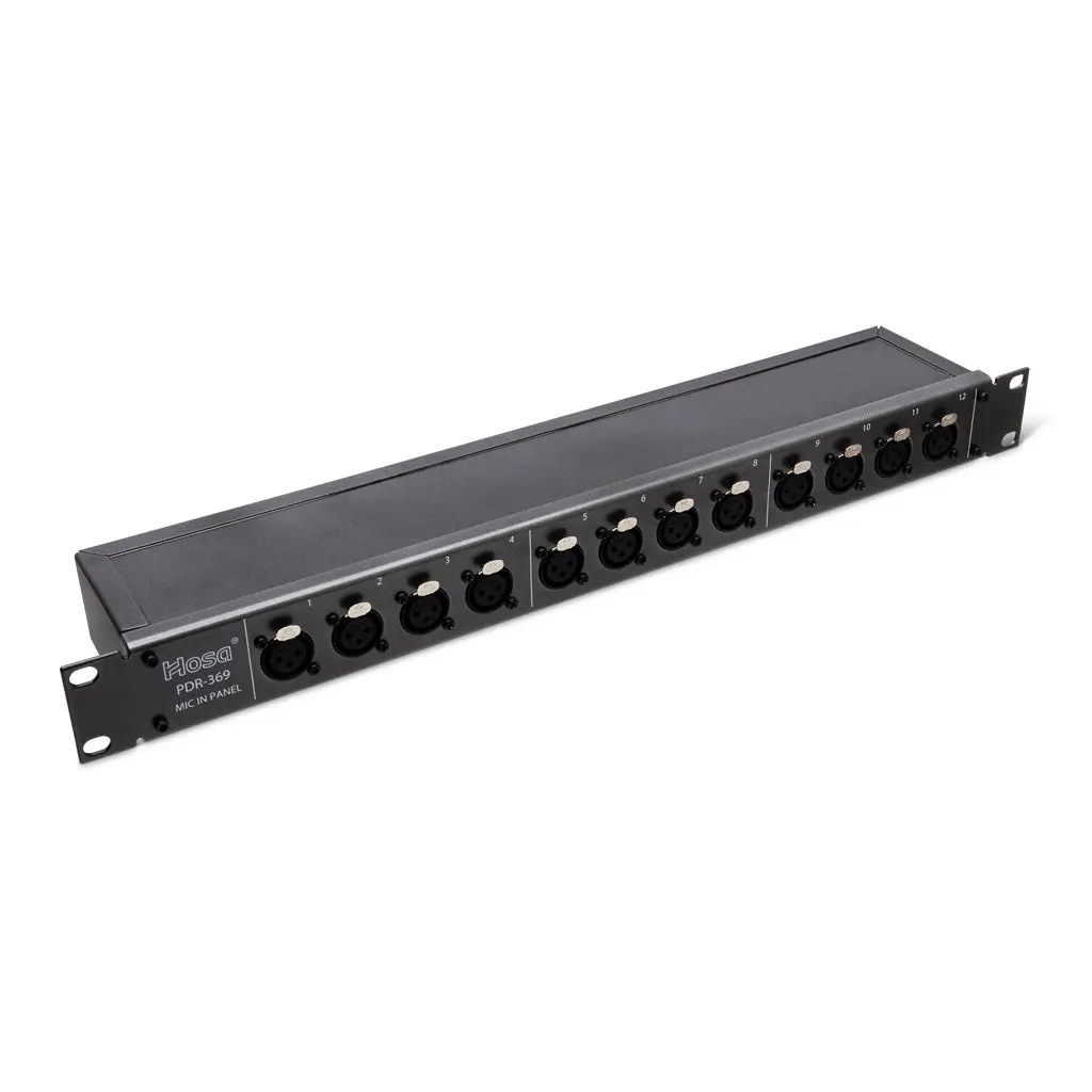 Hosa Technology Patchbay Xlr3f - Xlr3m 1